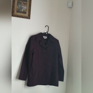 Jodi Michaels Blazer Women 9/10 Dark Purple Office Academia Church Versatile 90s